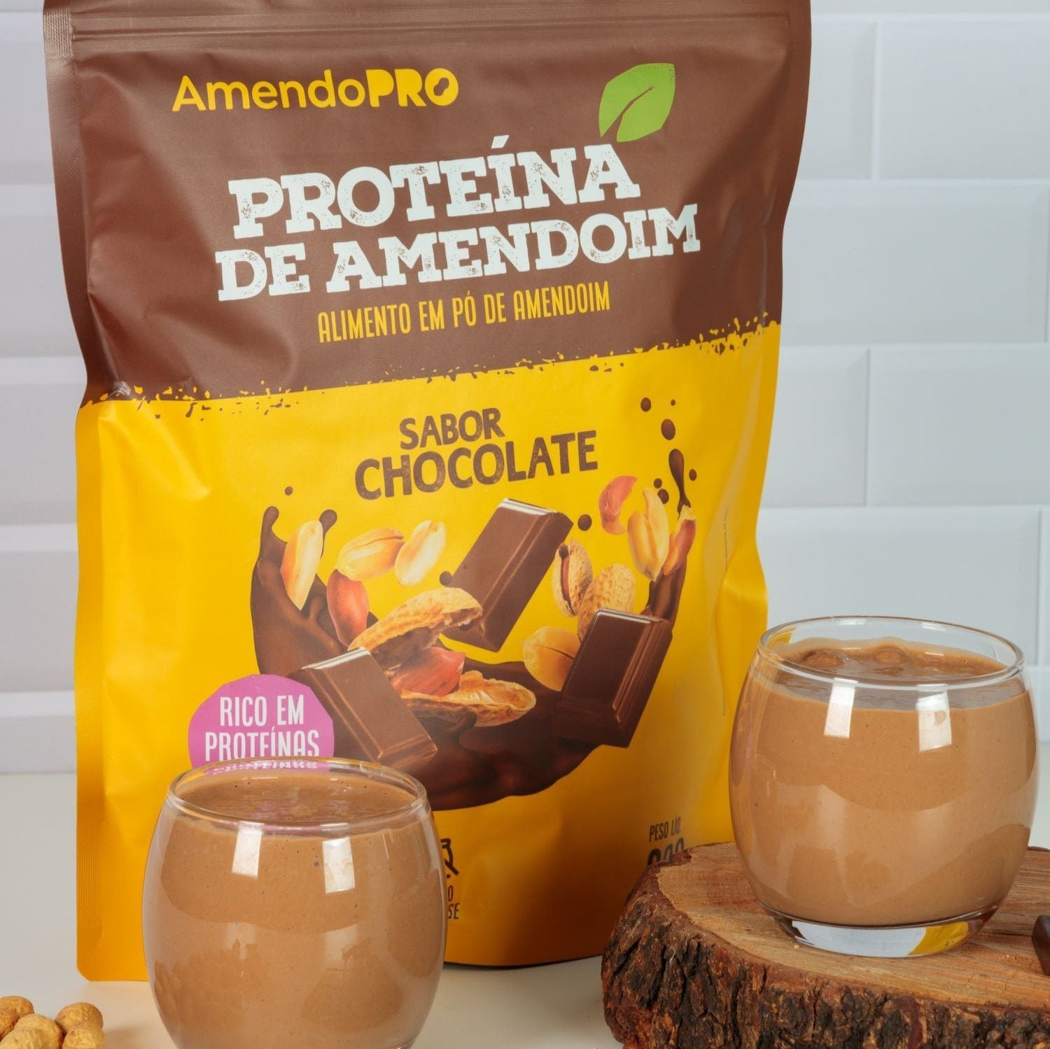 Proteína de Maní - Chocolate - 900g - Imagen 7