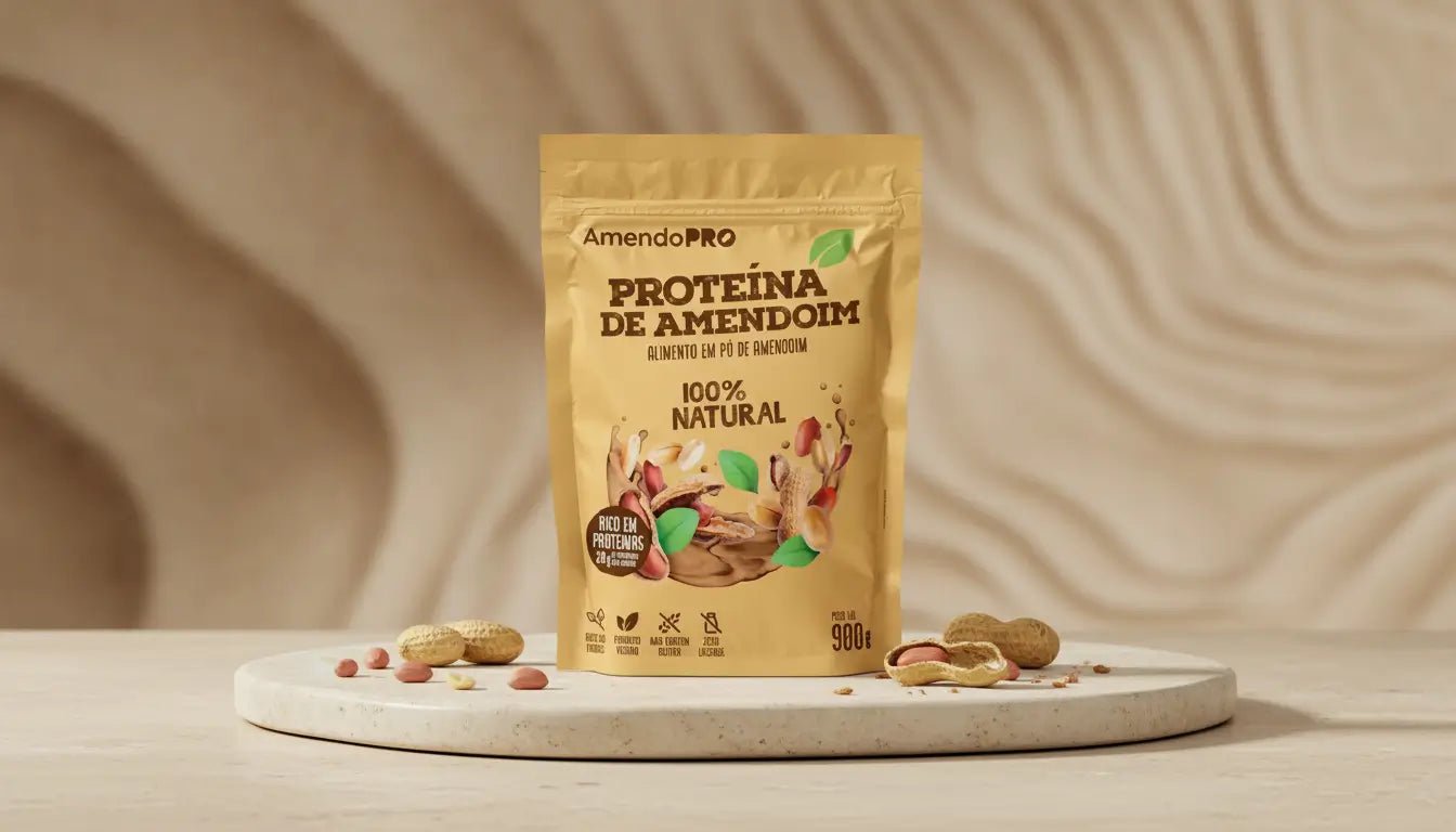 Proteína de Maní - 100% Natural - 900g