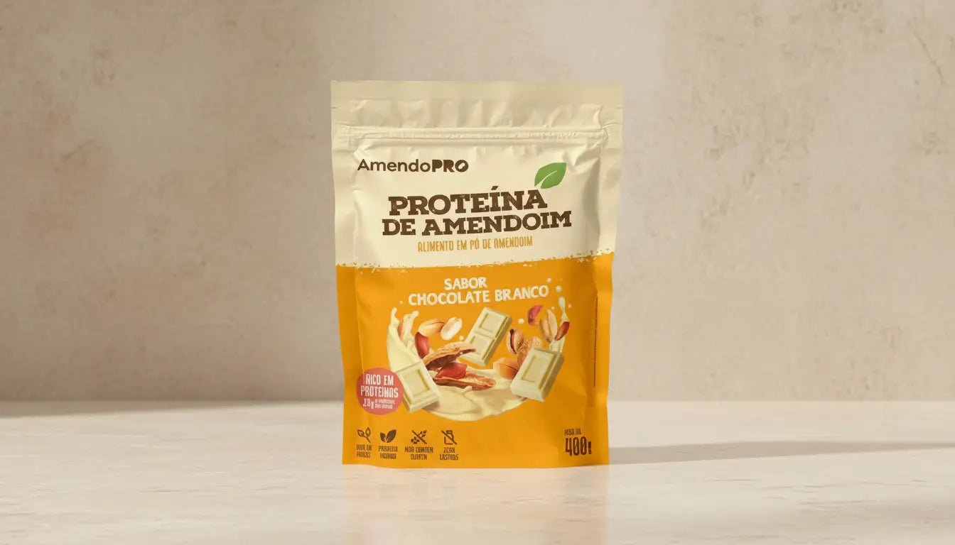 Proteína de Maní - Chocolate Blanco - 400g