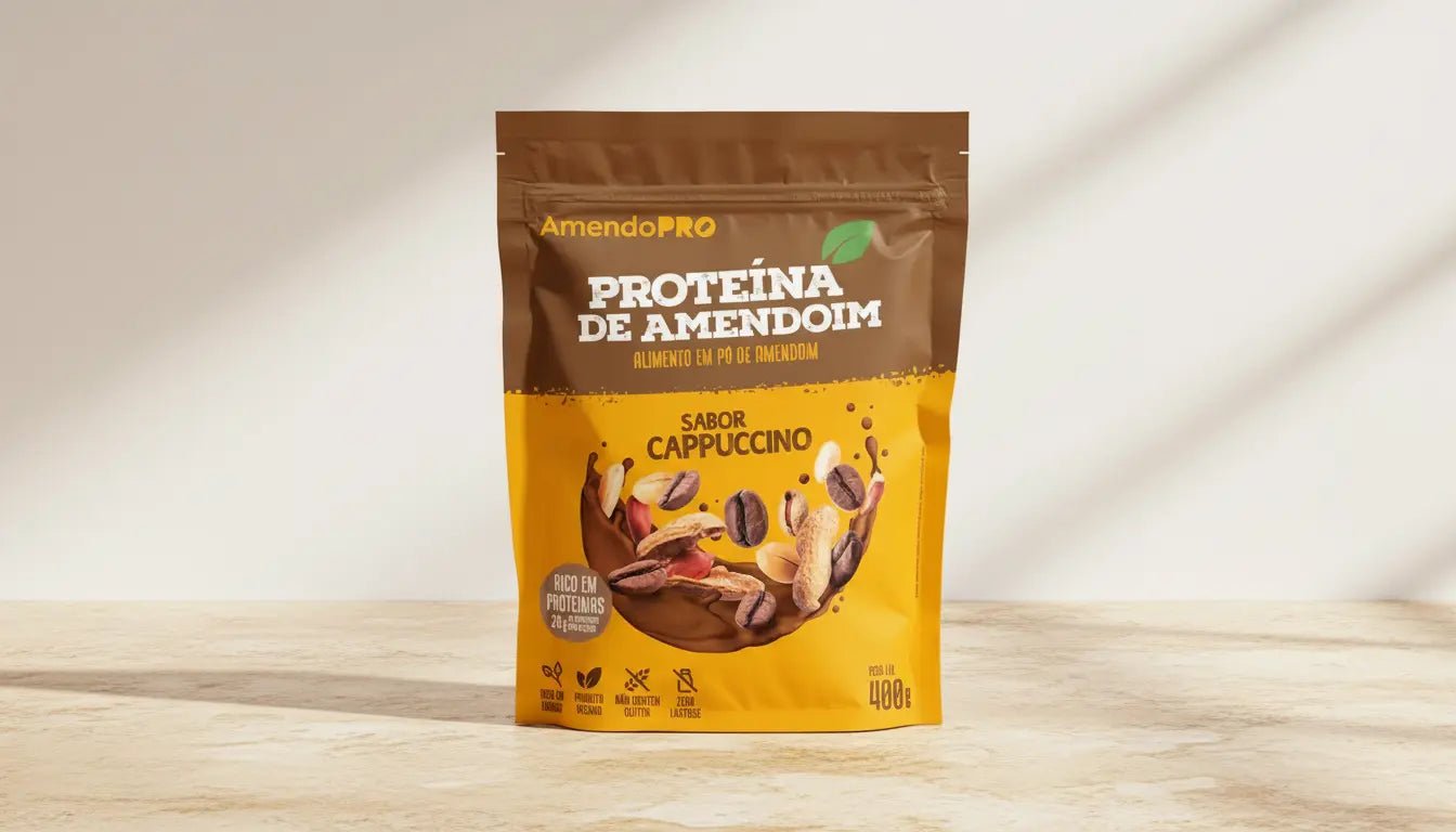 Proteína de Maní - Capuccino - 400g