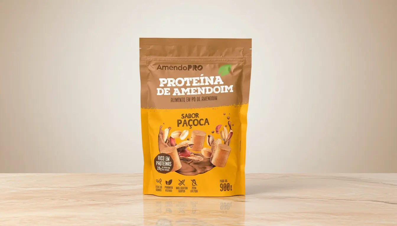 Proteína de Maní - sabor maní - 900g
