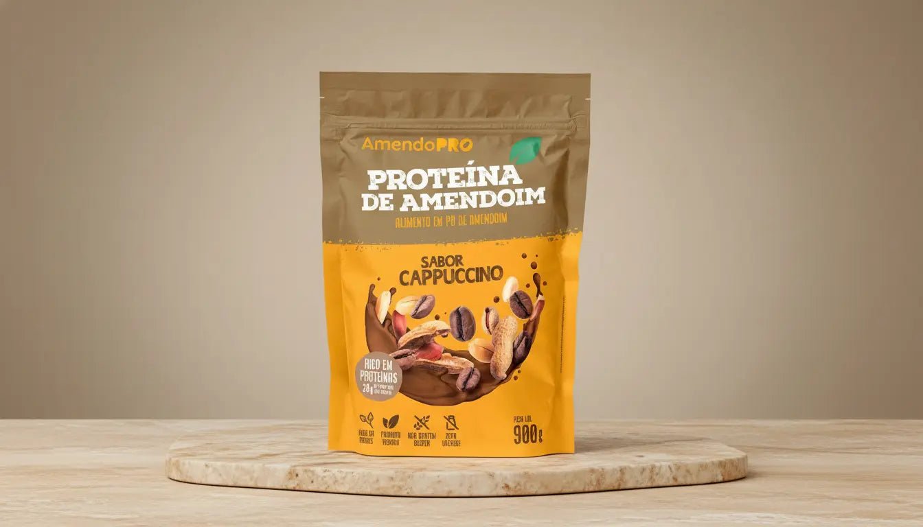 Proteína de Maní - Capuchino - 900g
