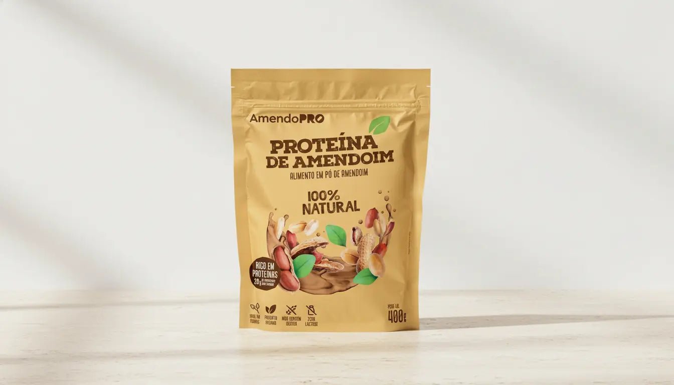 Proteína de Maní - 100% Natural - 400g