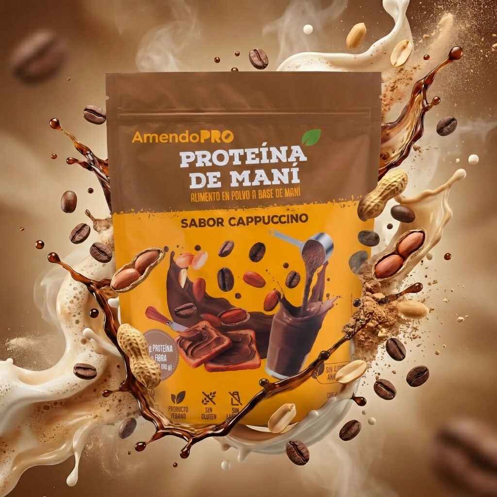 Proteína de Maní - Cappuccino - 400g